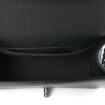 Chanel Caviar Quilted Small Boy Flap Black 5 of 10