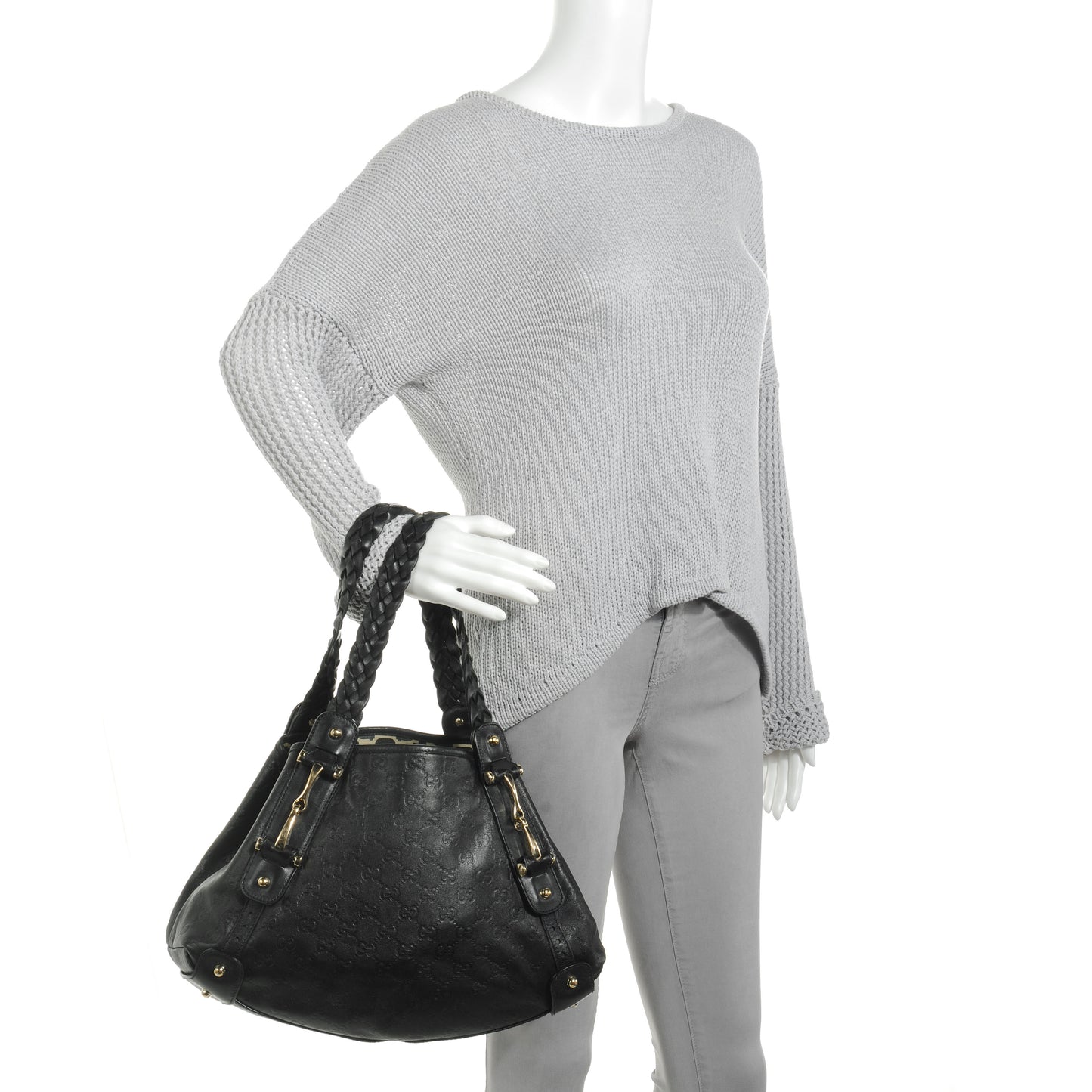 Guccissima Small Pelham Black