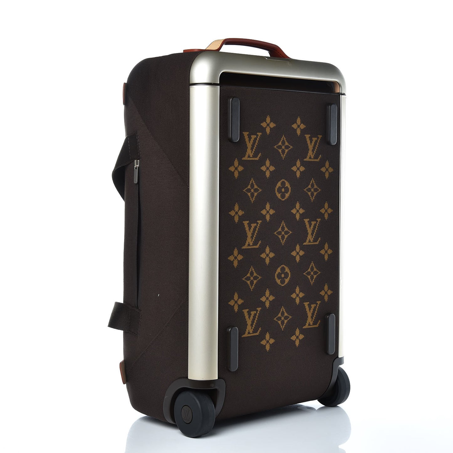 Knit Monogram Horizon Soft Duffle 55 Marron