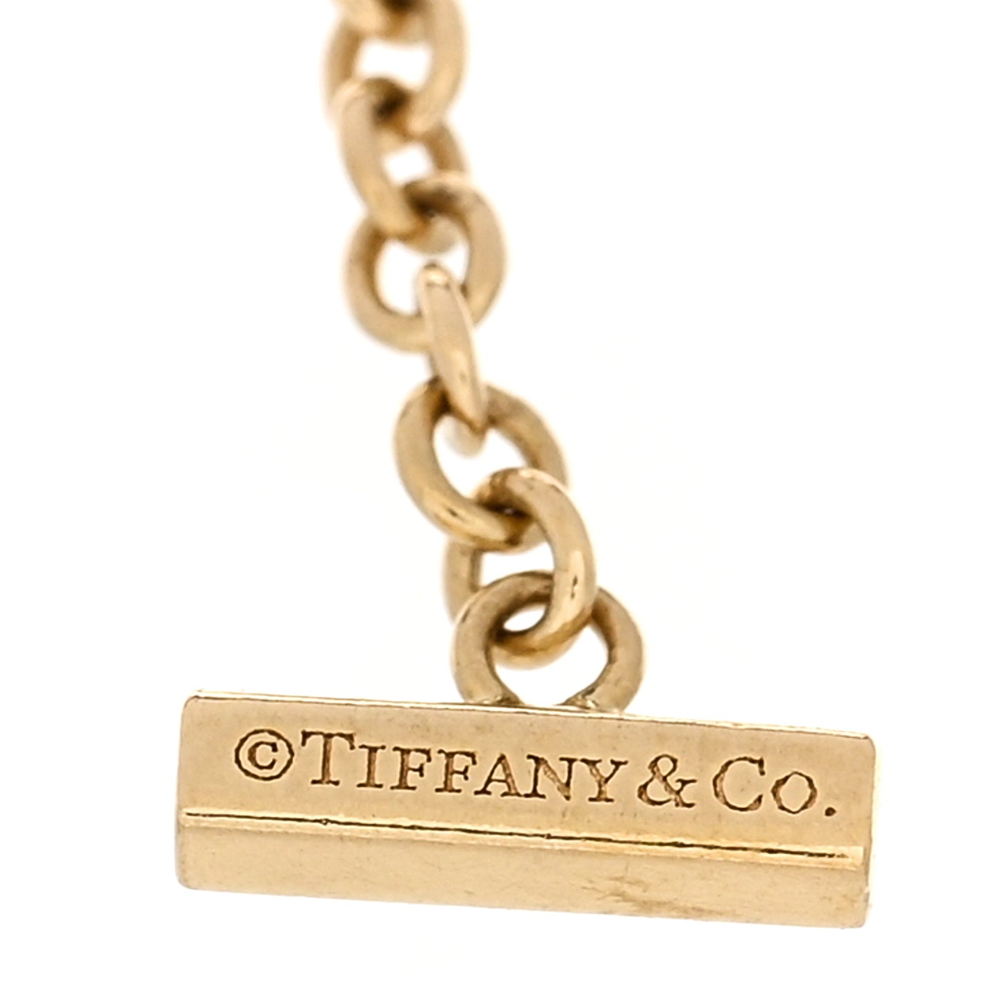 18K Yellow Gold T Smile Bracelet