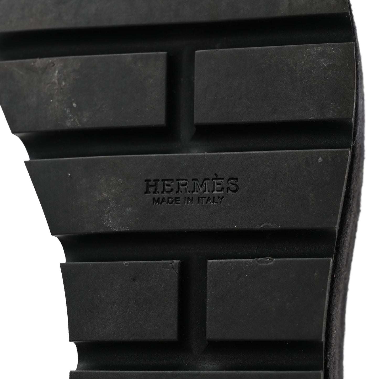 Calfskin Suede Eze 30 Sandals 37 Black