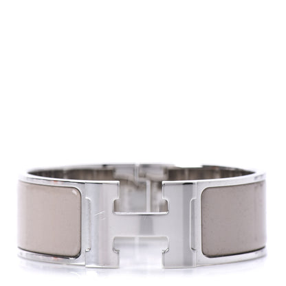Hermes Enamel Wide Clic Clac H Bracelet PM Marron Glace 1 of 5