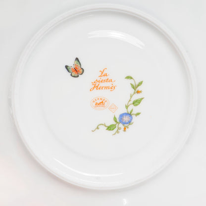 Hermes Porcelain La Siesta Breakfast Cup And Saucer-Set Of 2 6 of 7