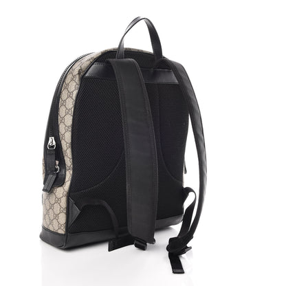 Gucci GG Supreme Monogram Medium Backpack Black 3 of 9