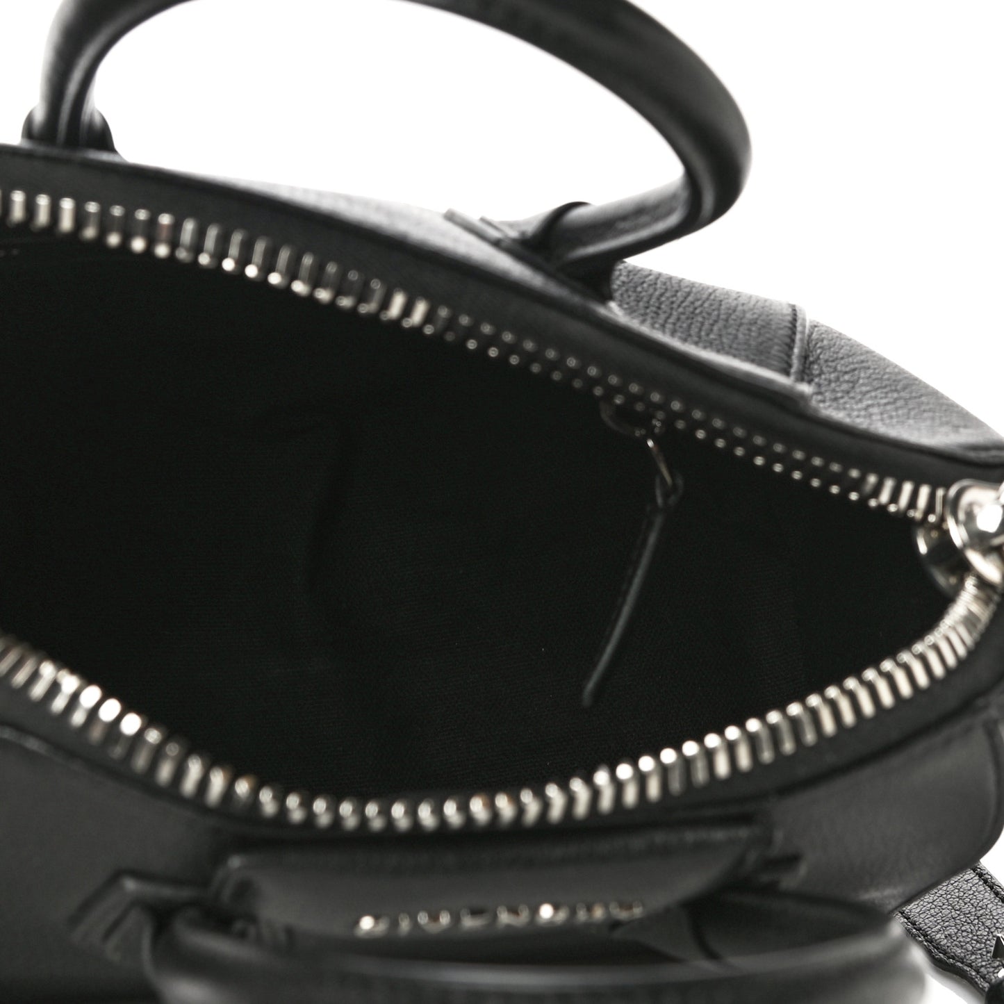 Sugar Goatskin Mini Antigona Black