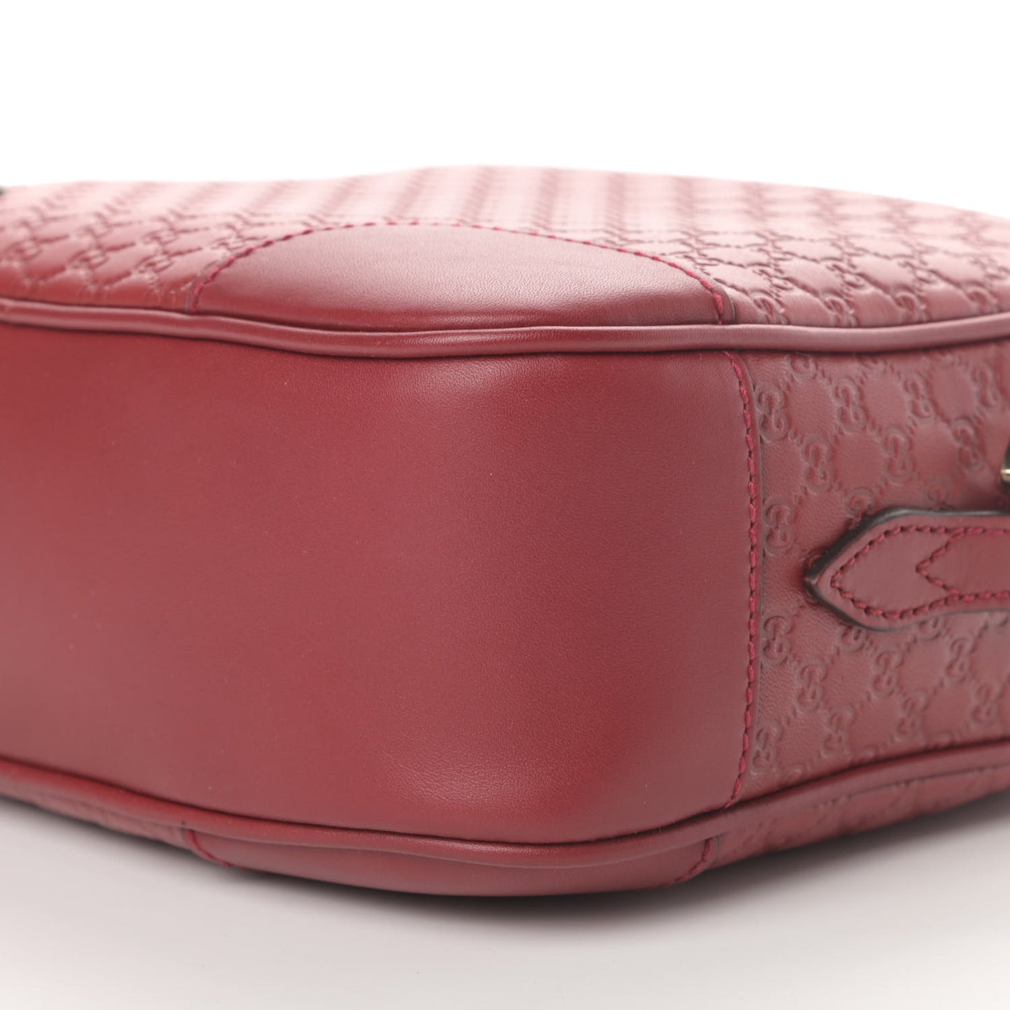Microguccissima Mini Bree Messenger Bag Red
