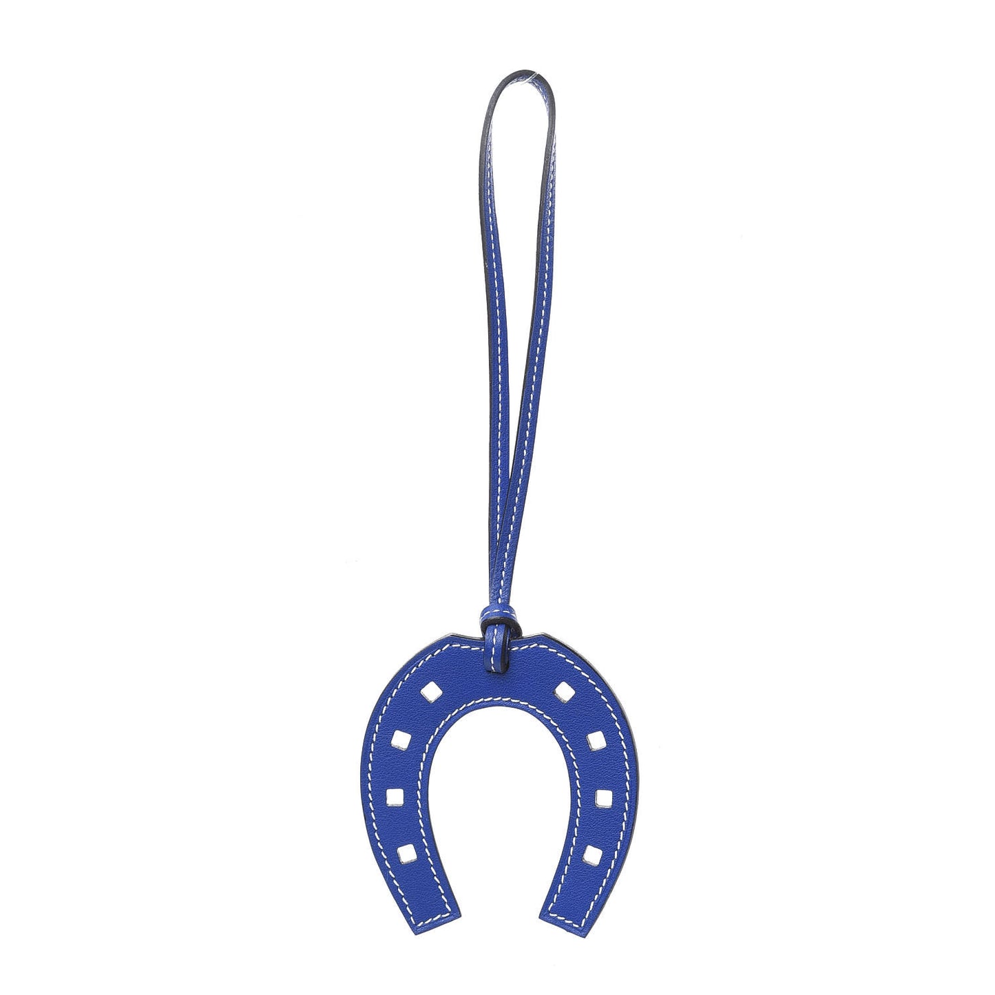 Swift Paddock Horseshoe Bag Charm Bleu Electrique