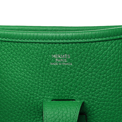 Hermes Taurillon Clemence Evelyne III PM Bambou 6 of 12