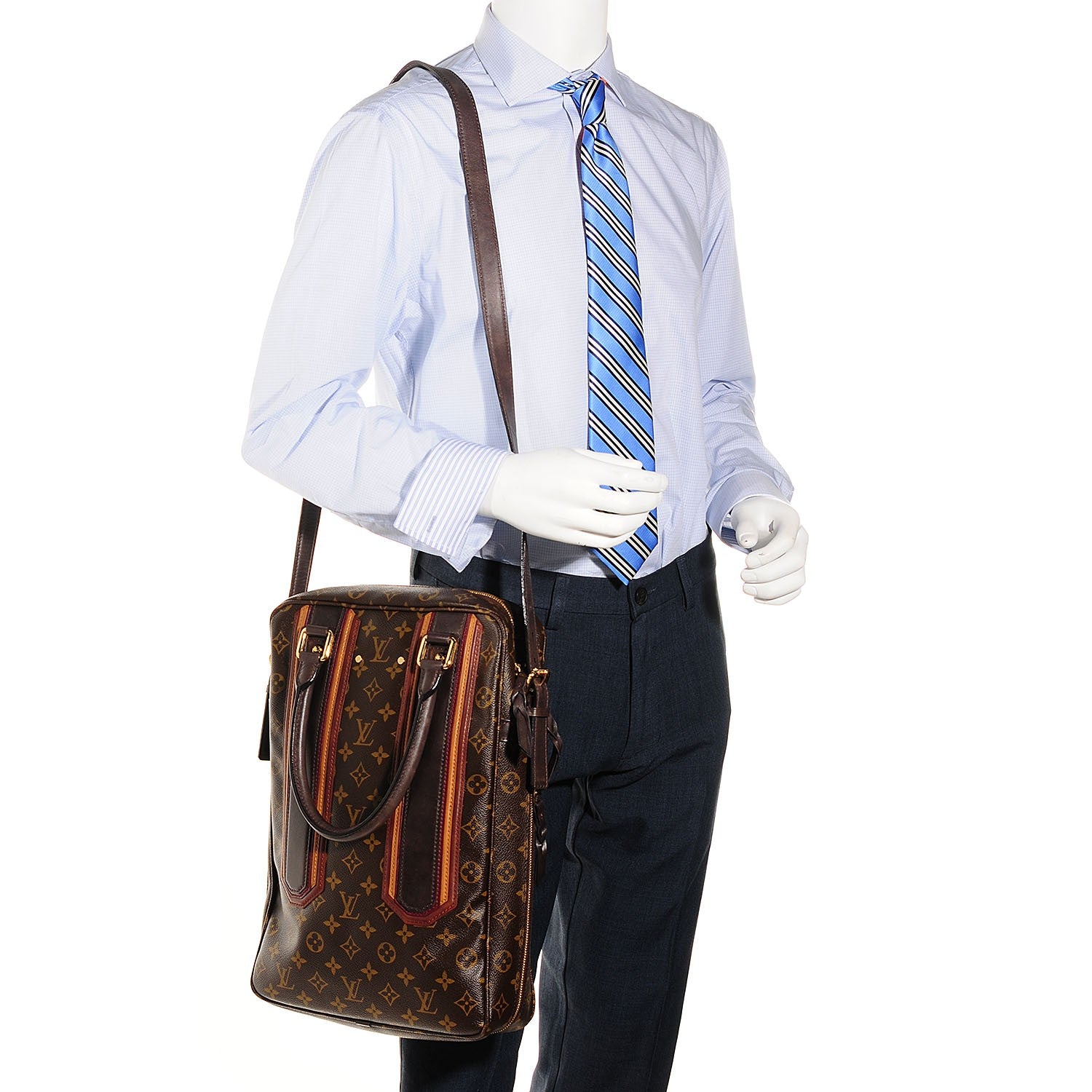 Louis Vuitton Monogram Bequia Porte Document Vertical 2 of 7