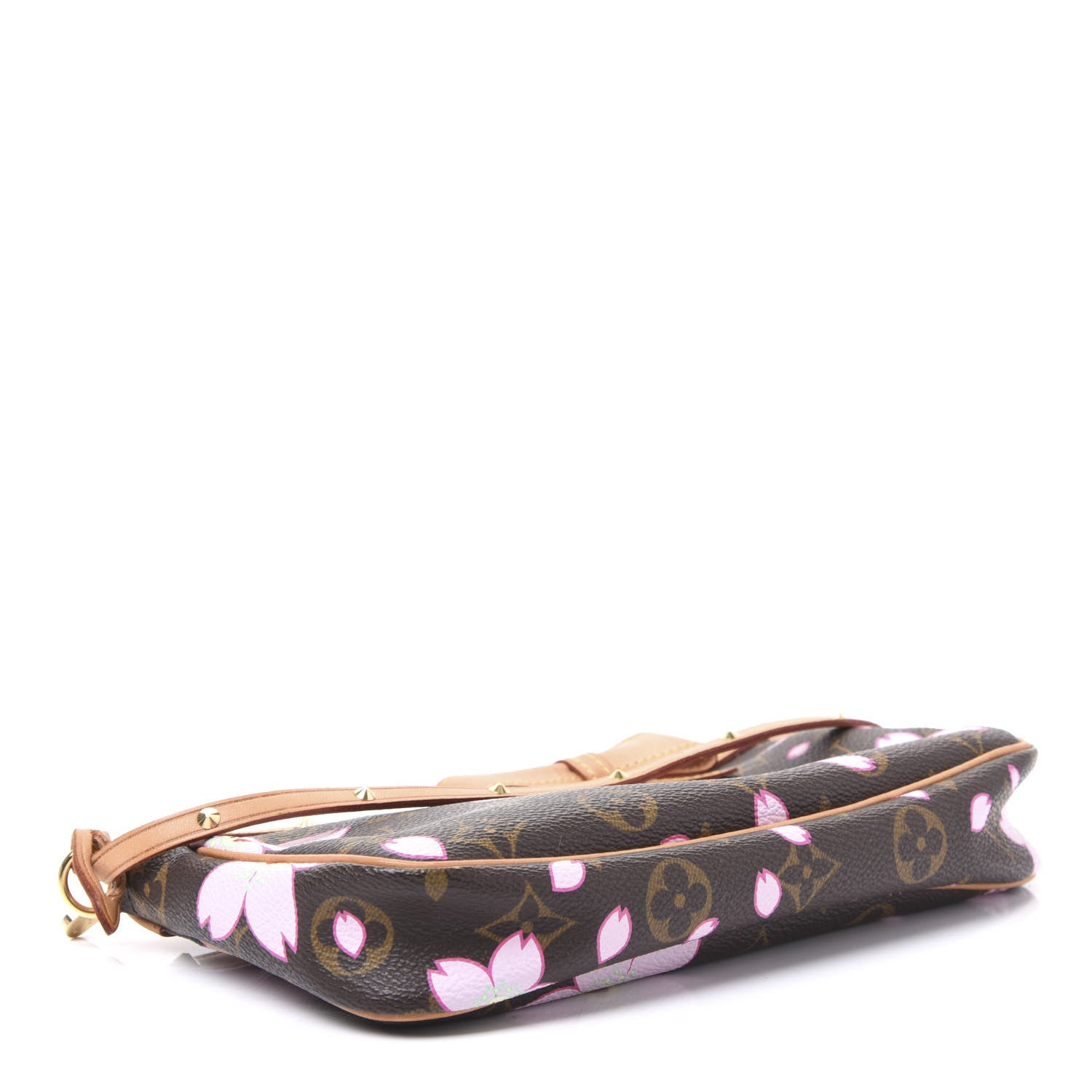 Louis Vuitton Monogram Cherry Blossom Pochette Accessories Brown 3 of 10
