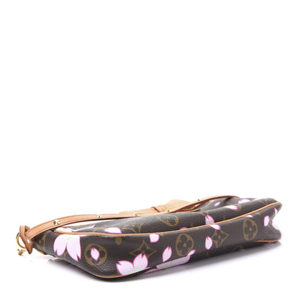Louis Vuitton Monogram Cherry Blossom Pochette Accessories Brown 3 of 10