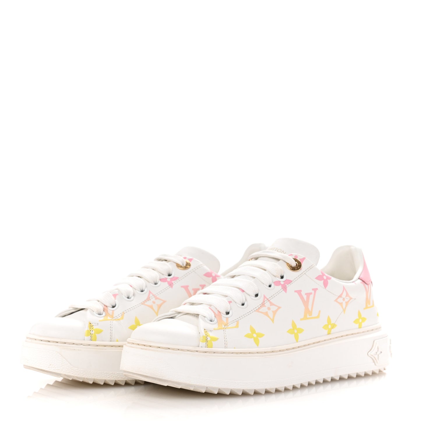 Monogram By The Pool Time Out Sneakers 36 Rose