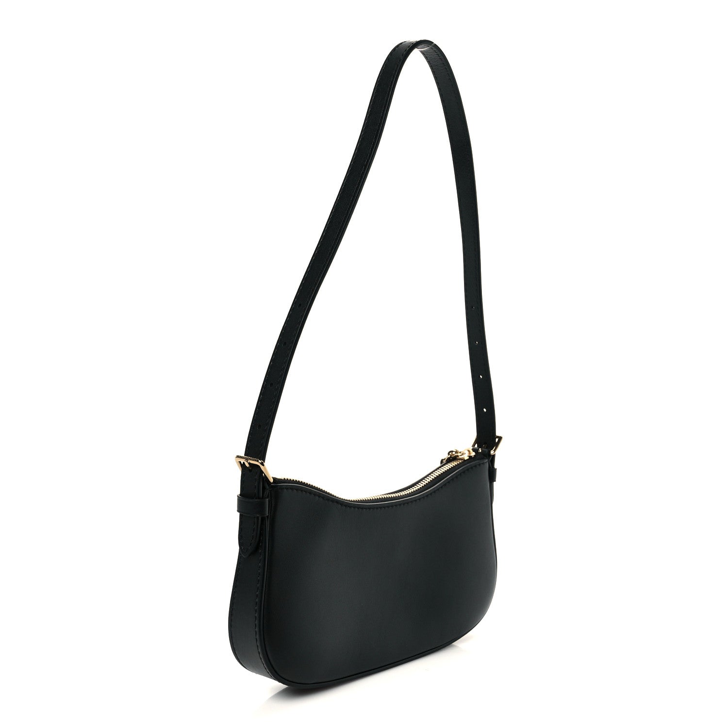 Louis Vuitton Calfskin LV Bloom Pochette  Black 3 of 10