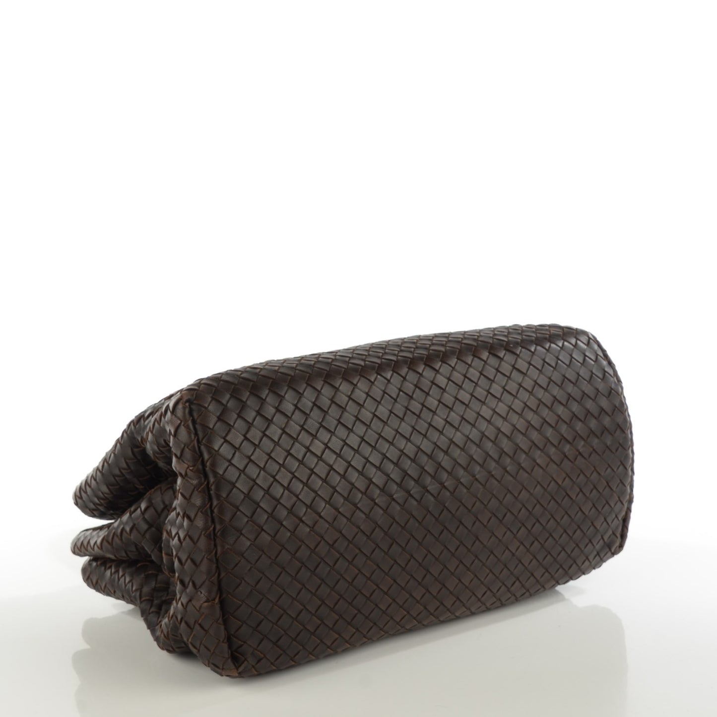 Nappa Intrecciato Medium Roma Tote Moro