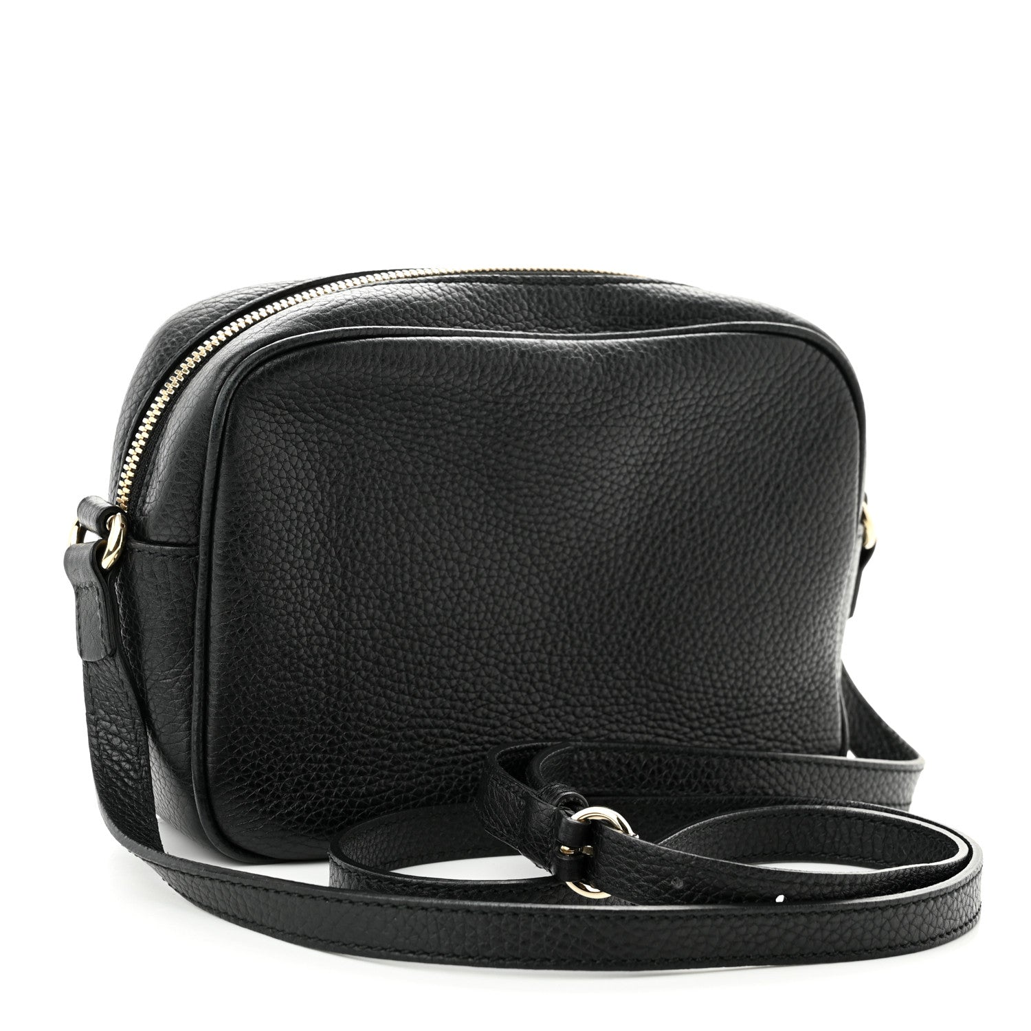 Gucci Pebbled Calfskin Small Soho Disco Bag Black 3 of 10