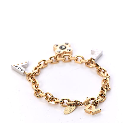 Louis Vuitton Love Letters Timeless Bracelet Gold 3 of 6