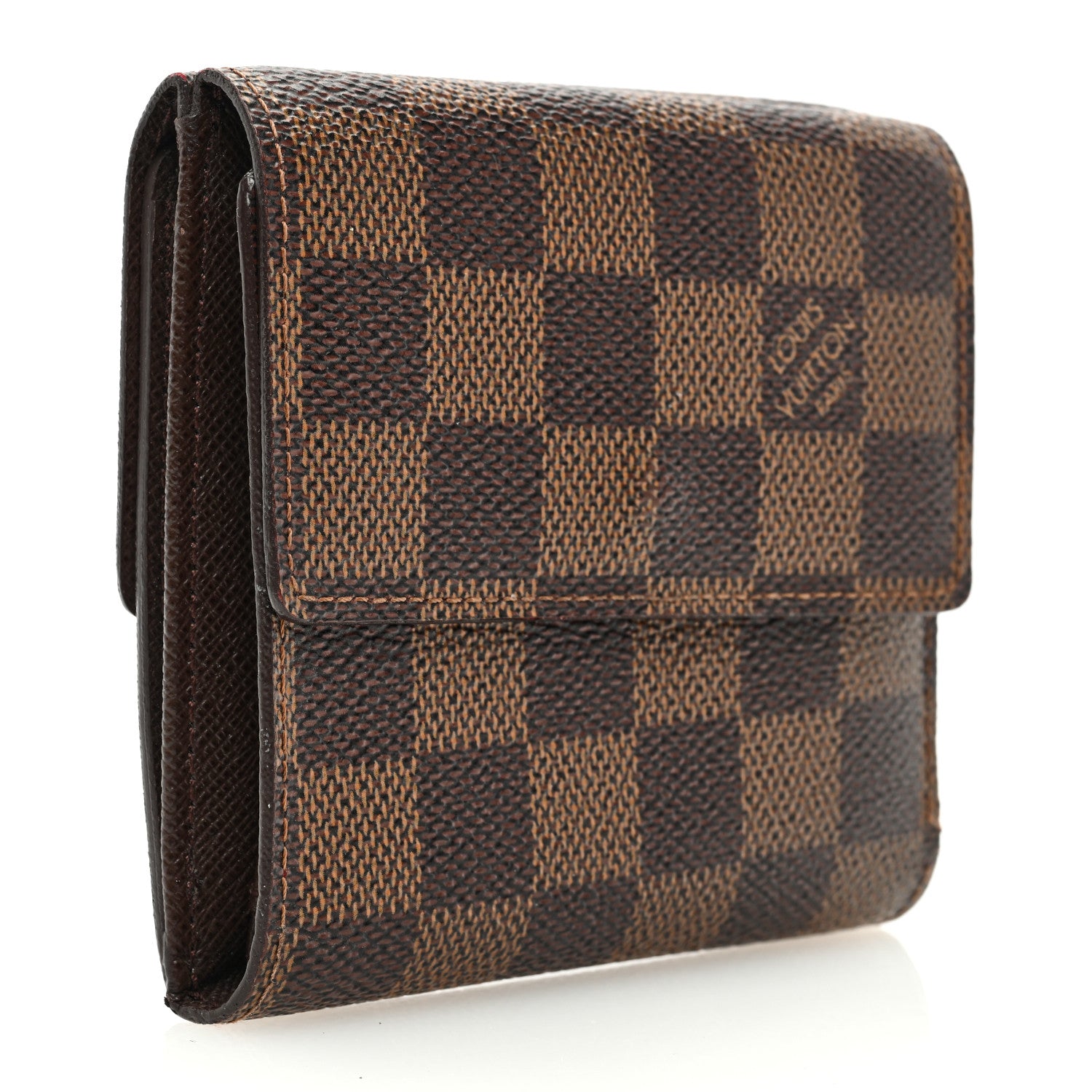 Louis Vuitton Damier Ebene Elise Wallet 3 of 7