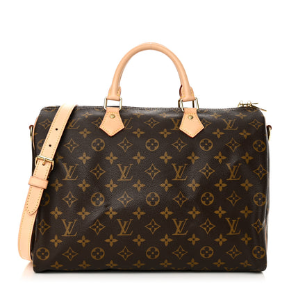 Louis Vuitton Monogram Speedy Bandouliere 35 2 of 18
