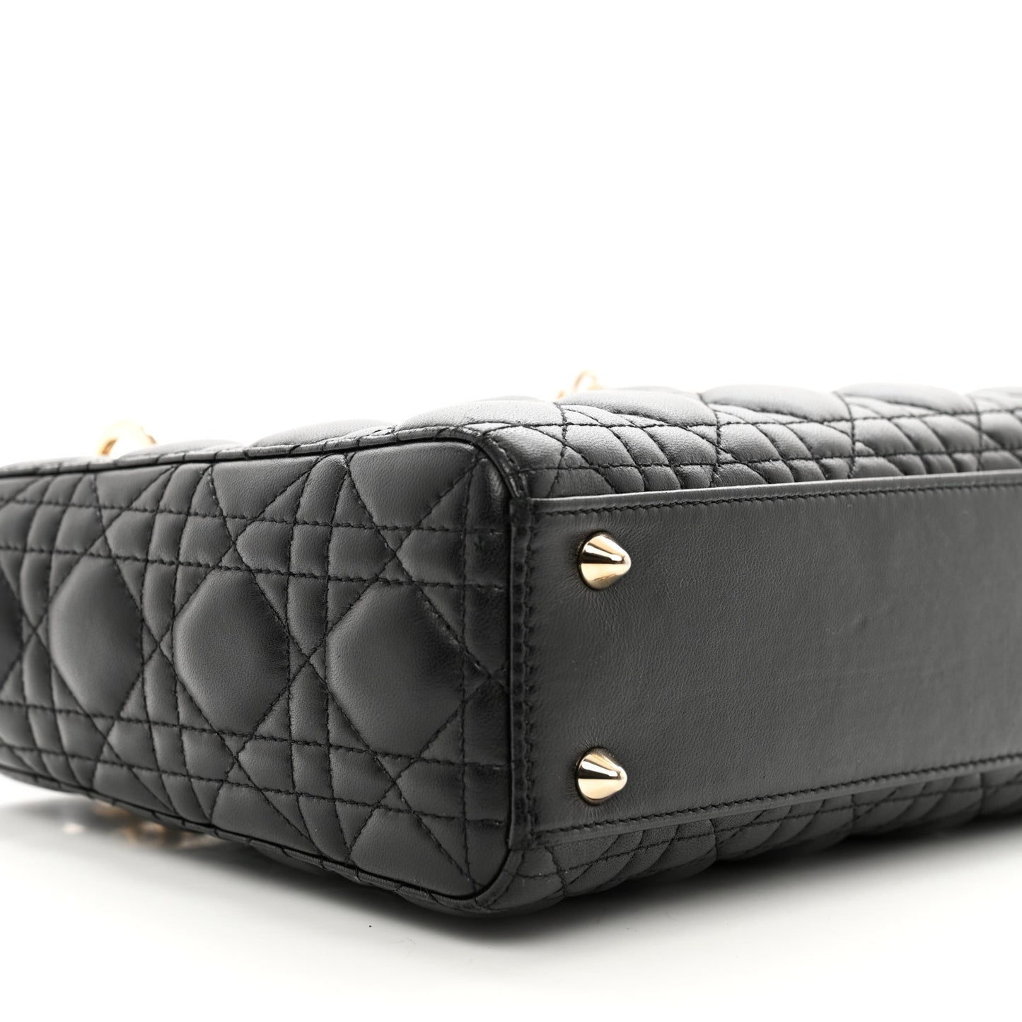 Lambskin Cannage Small My ABCDior Lady Dior Black