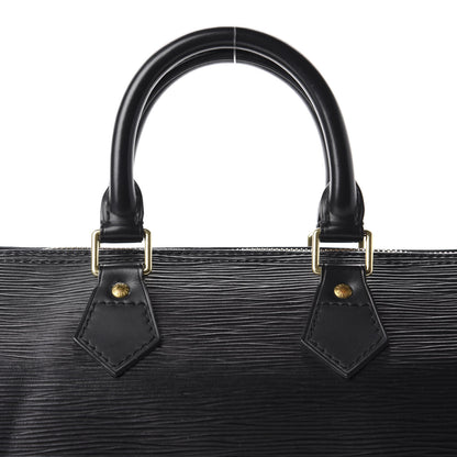 Louis Vuitton Epi Speedy 25 Black 10 of 10