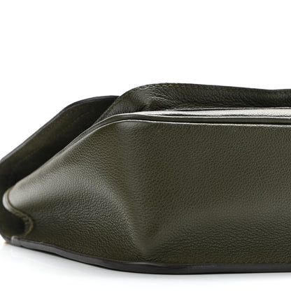 Louis Vuitton Grained Calfskin Lockme Chain Bag PM Kaki 7 of 8