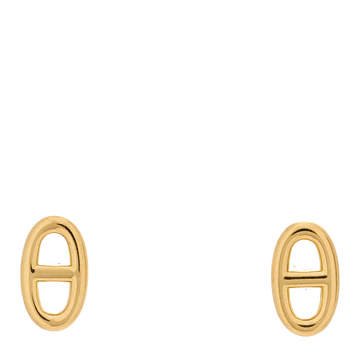 Hermes 18K Rose Gold TPM Farandole Stud Earrings 1 of 5
