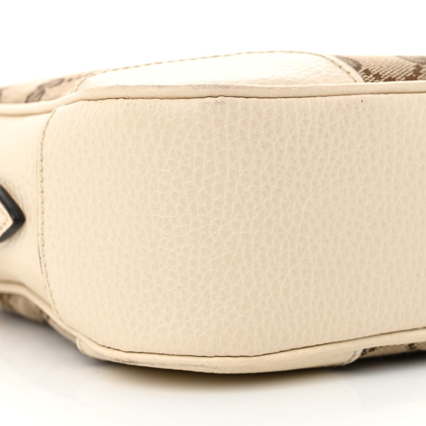 Monogram Dollar Calfskin Mini Bree Messenger Bag Beige Ebony Avoire
