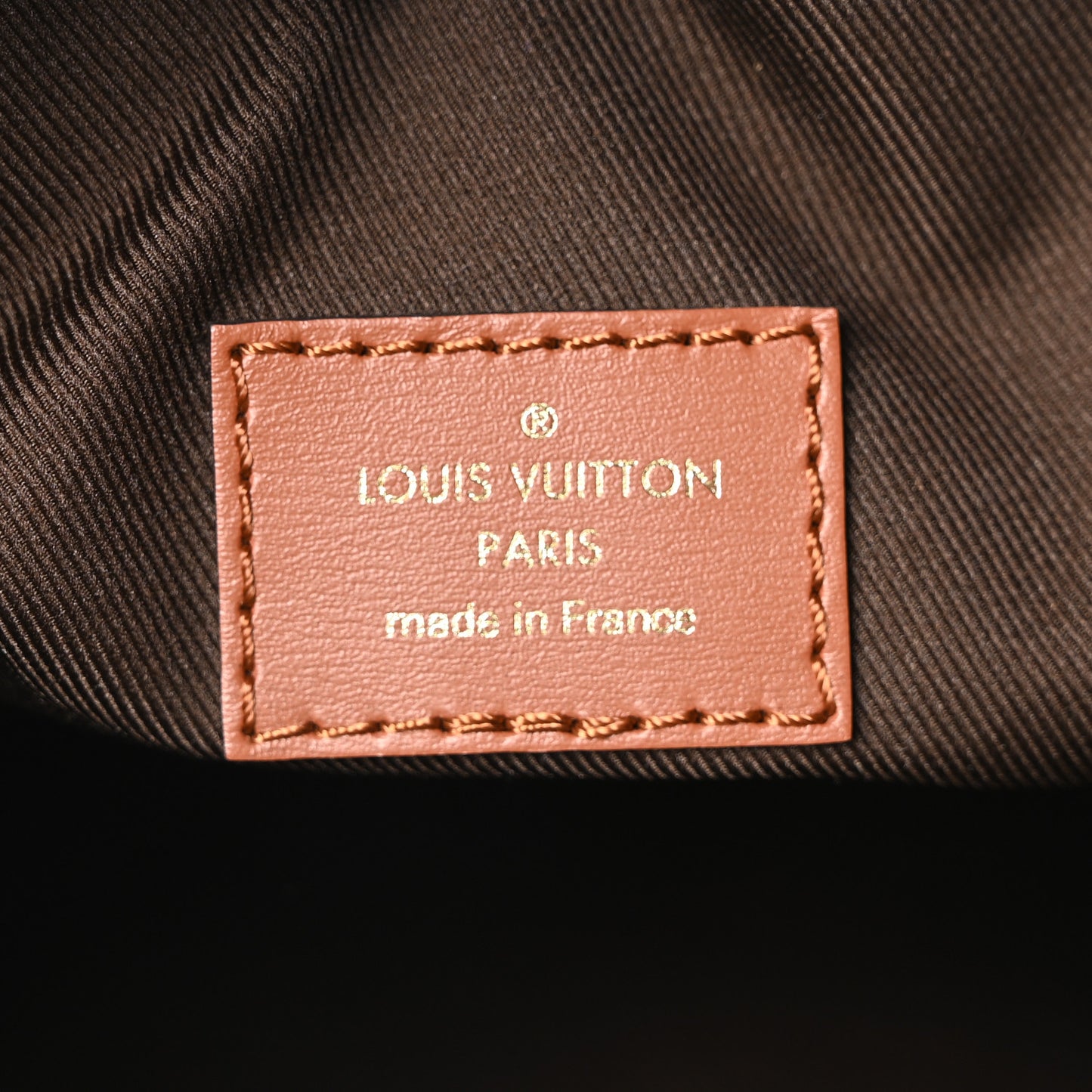 Reverse Monogram Loop Hobo