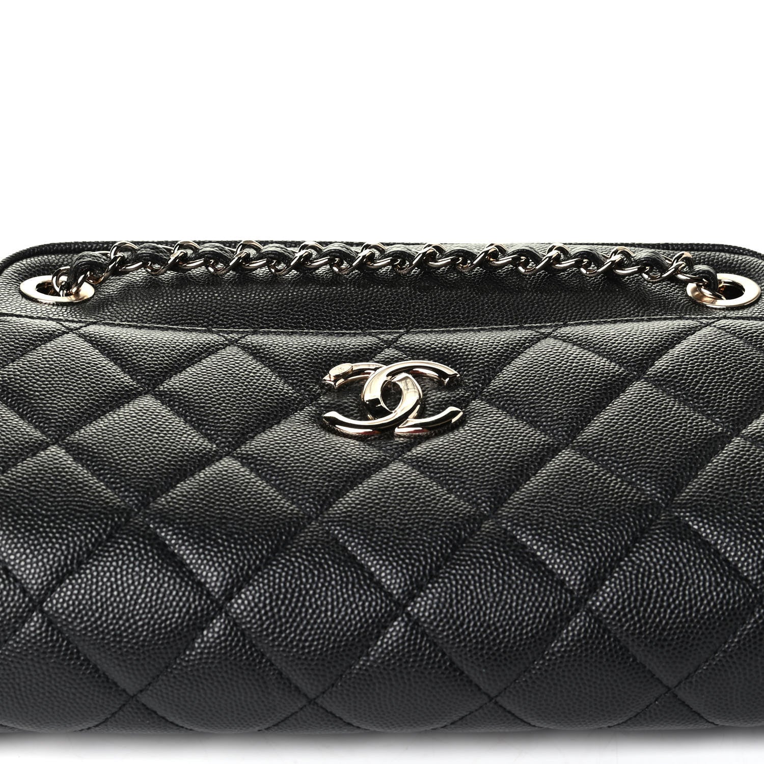 Chanel Caviar Quilted Small In & Out Camera Case Black 6 of 7
