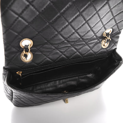 Chanel Lambskin Quilted Medium Precious Jewel Single Flap Black 5 of 8