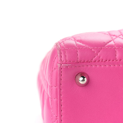 Christian Dior Lambskin Cannage Large Lady Dior Pink 8 of 14