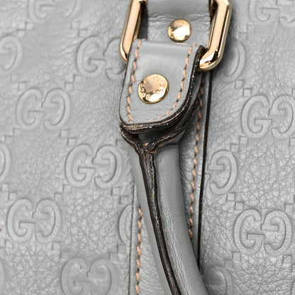 Gucci Guccissima Medium Carry On Duffle Light Blue 12 of 16