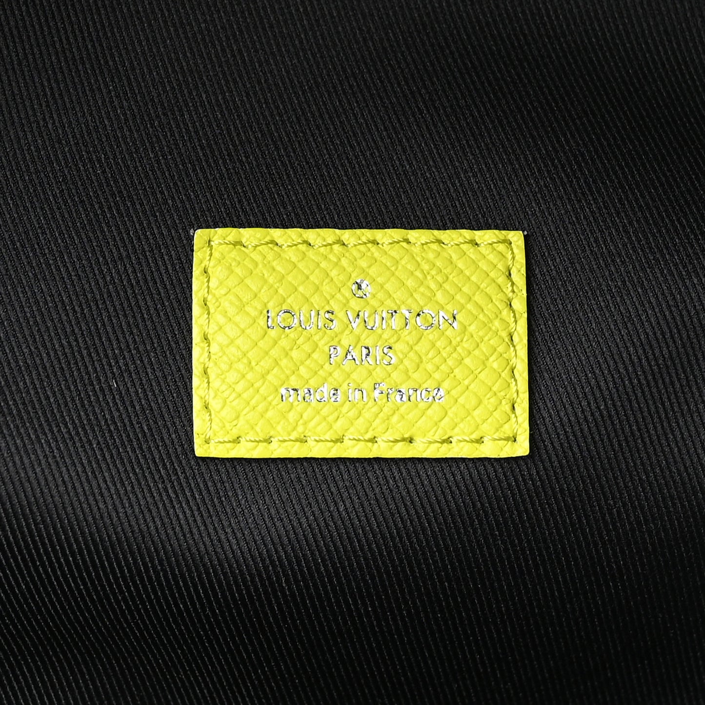 Taiga Monogram Discovery Backpack PM Yellow