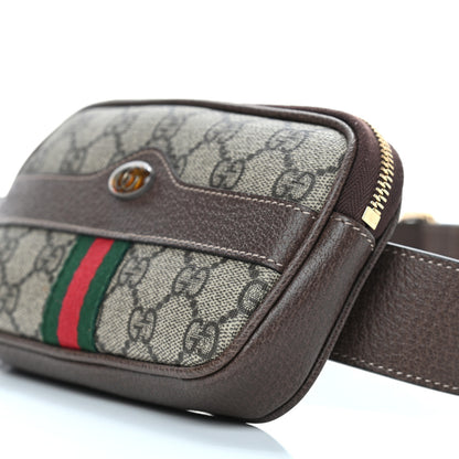 Gucci GG Supreme Monogram Ophidia Belted iPhone Case 95 38 Dark Brown 6 of 12