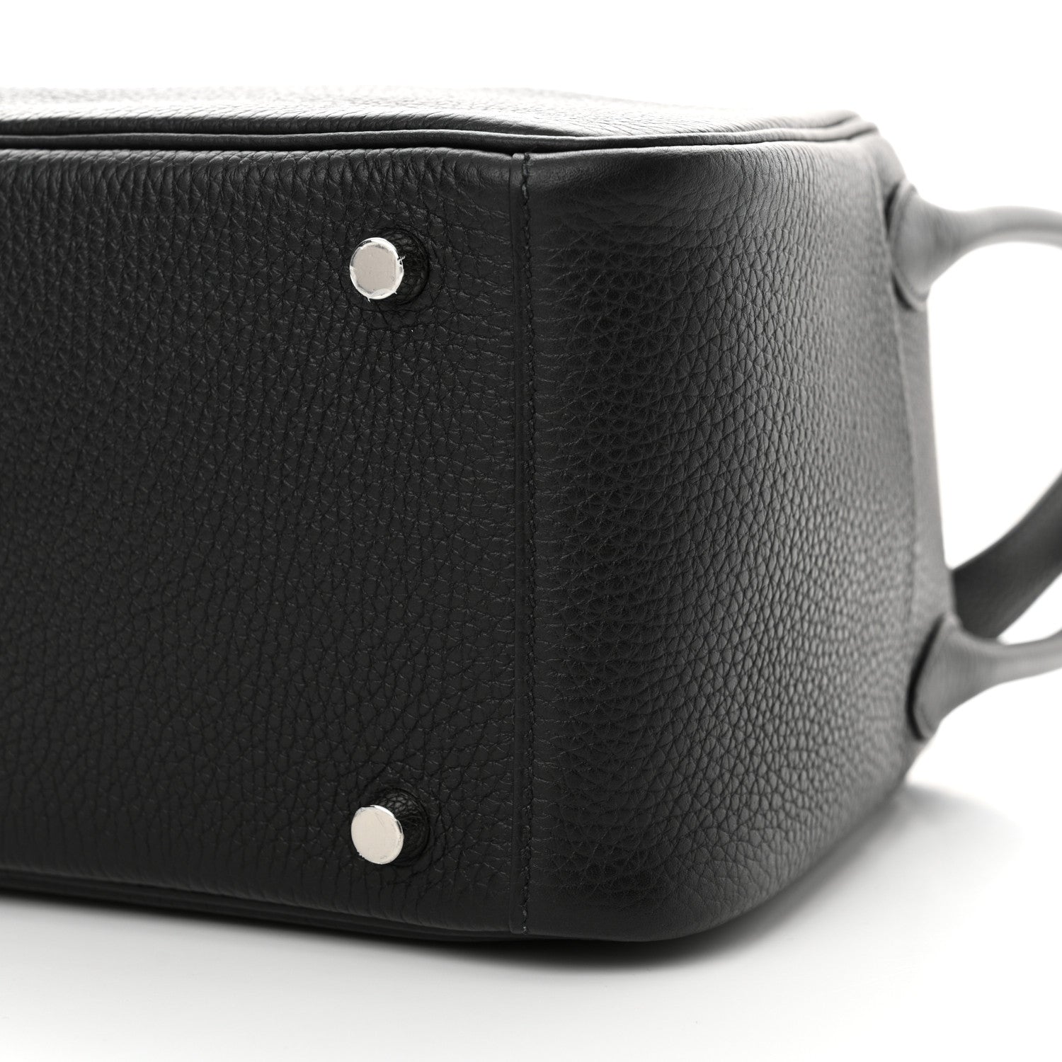 Hermes Taurillon Clemence Lindy 26 Black 10 of 12