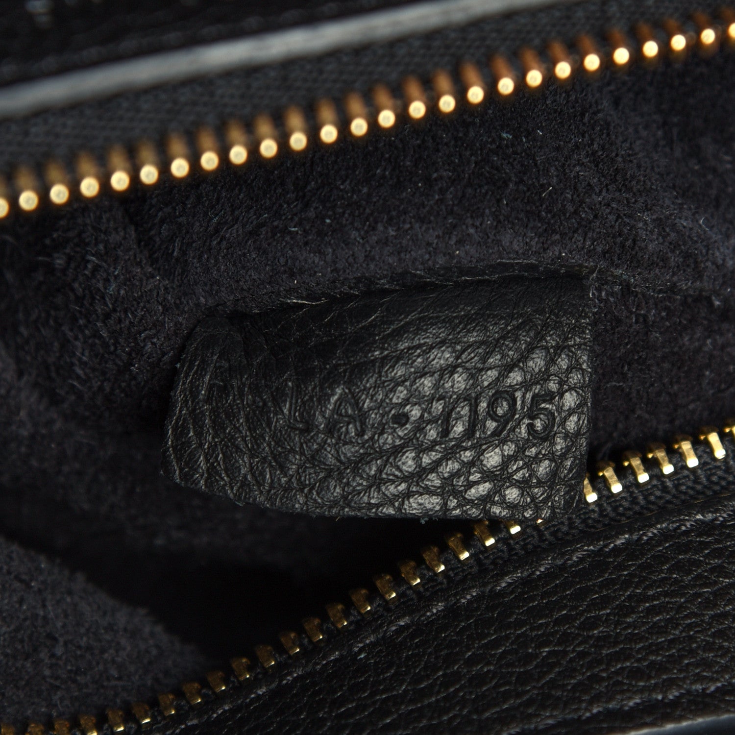 Celine Soft Grained Calfskin Small Belt Cabas Phantom Black 7 of 7