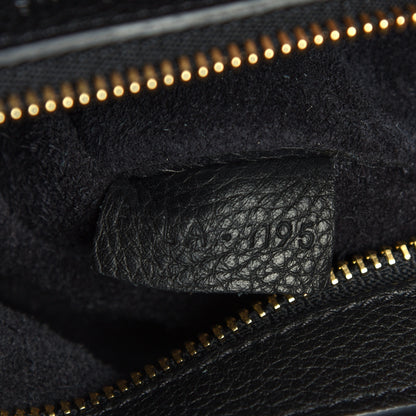 Celine Soft Grained Calfskin Small Belt Cabas Phantom Black 7 of 7