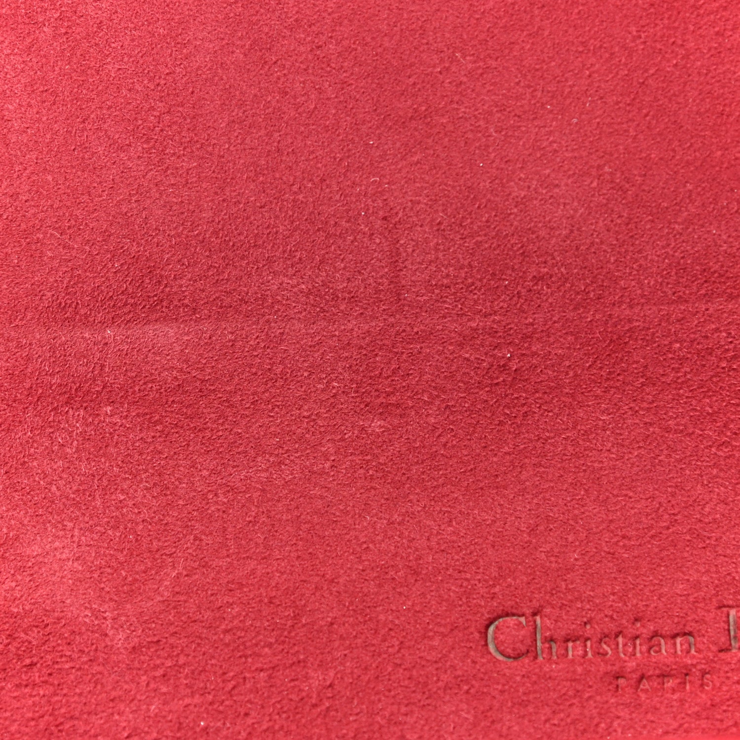 Christian Dior Ultra Matte Calfskin Cannage Lady Dior Clutch Cerise 12 of 17