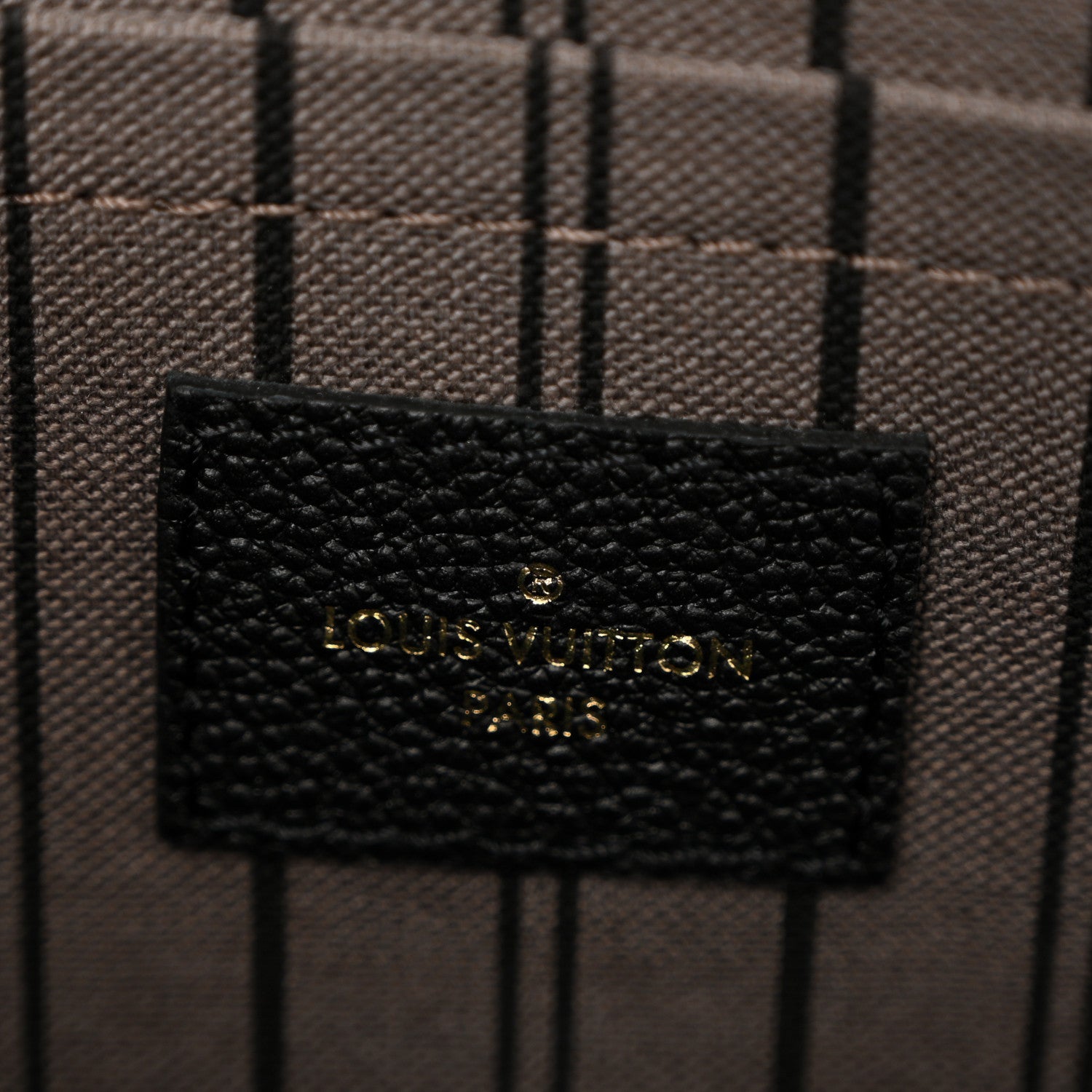 Louis Vuitton Empreinte Montaigne MM Black 6 of 12