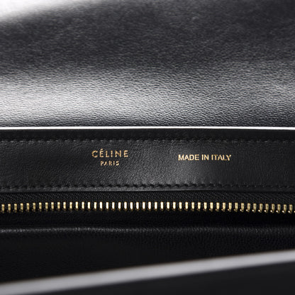 Celine Smooth Calfskin Suede Small Tri-Color Trapeze Indigo 11 of 12