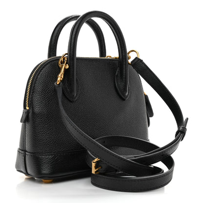 Balenciaga Grained Calfskin XXS Ville Top Handle Bag Black 3 of 8
