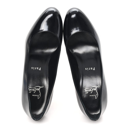Christian Louboutin Calfskin Abrasivato Pumppie 85 Pumps 35.5 Black 2 of 9