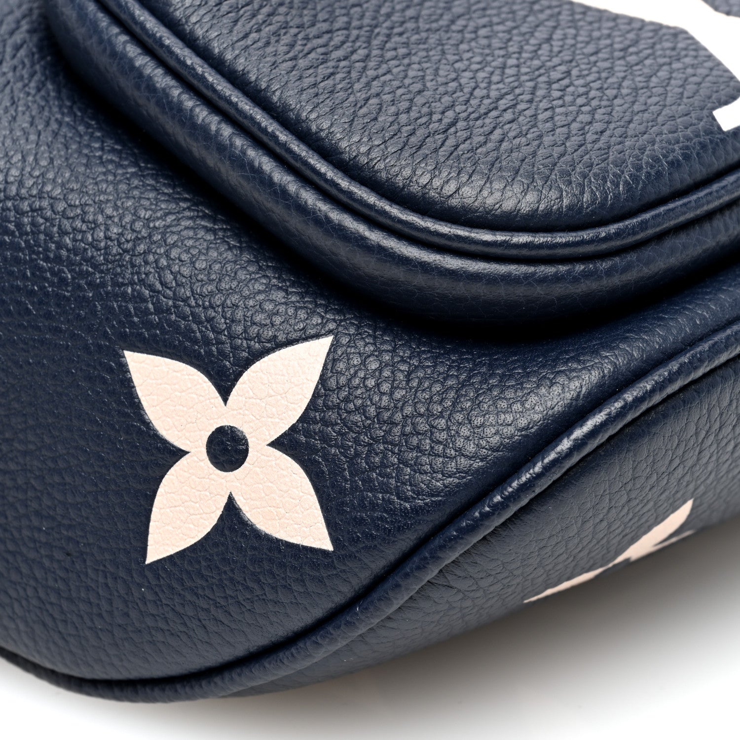 Louis Vuitton Empreinte Monogram Giant Mini By The Pool Bumbag Blue Beige 8 of 10