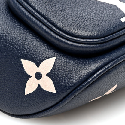 Louis Vuitton Empreinte Monogram Giant Mini By The Pool Bumbag Blue Beige 8 of 10