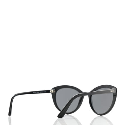 Prada Cat Eye Ultravox Sunglasses SPR 02V Black 3 of 5