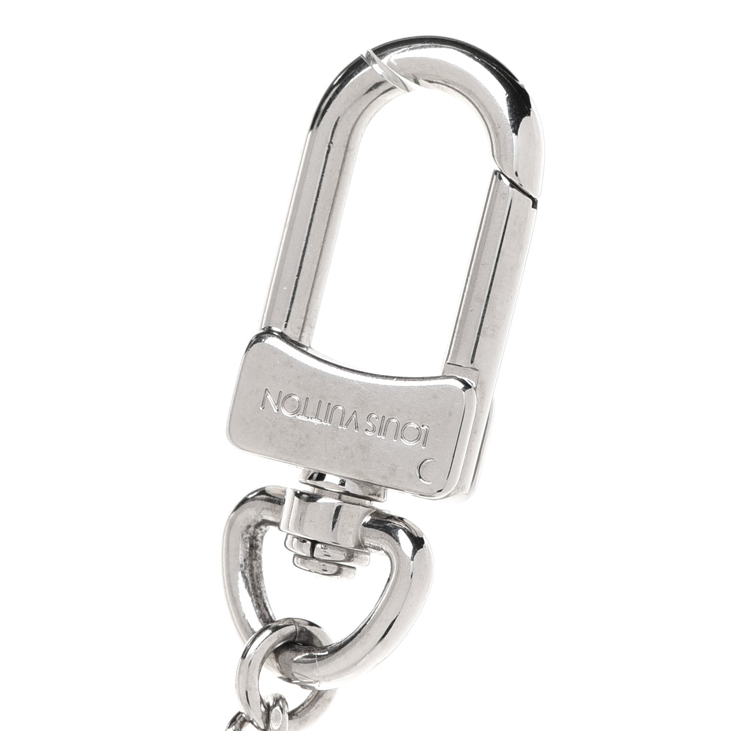 Pochette Extender Key Ring Chain Silver