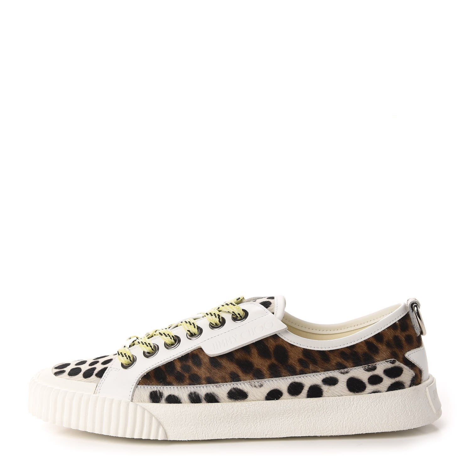 Jimmy Choo Pony Hair Impala Low Sneakers 40 Sugar Mix 1 of 10