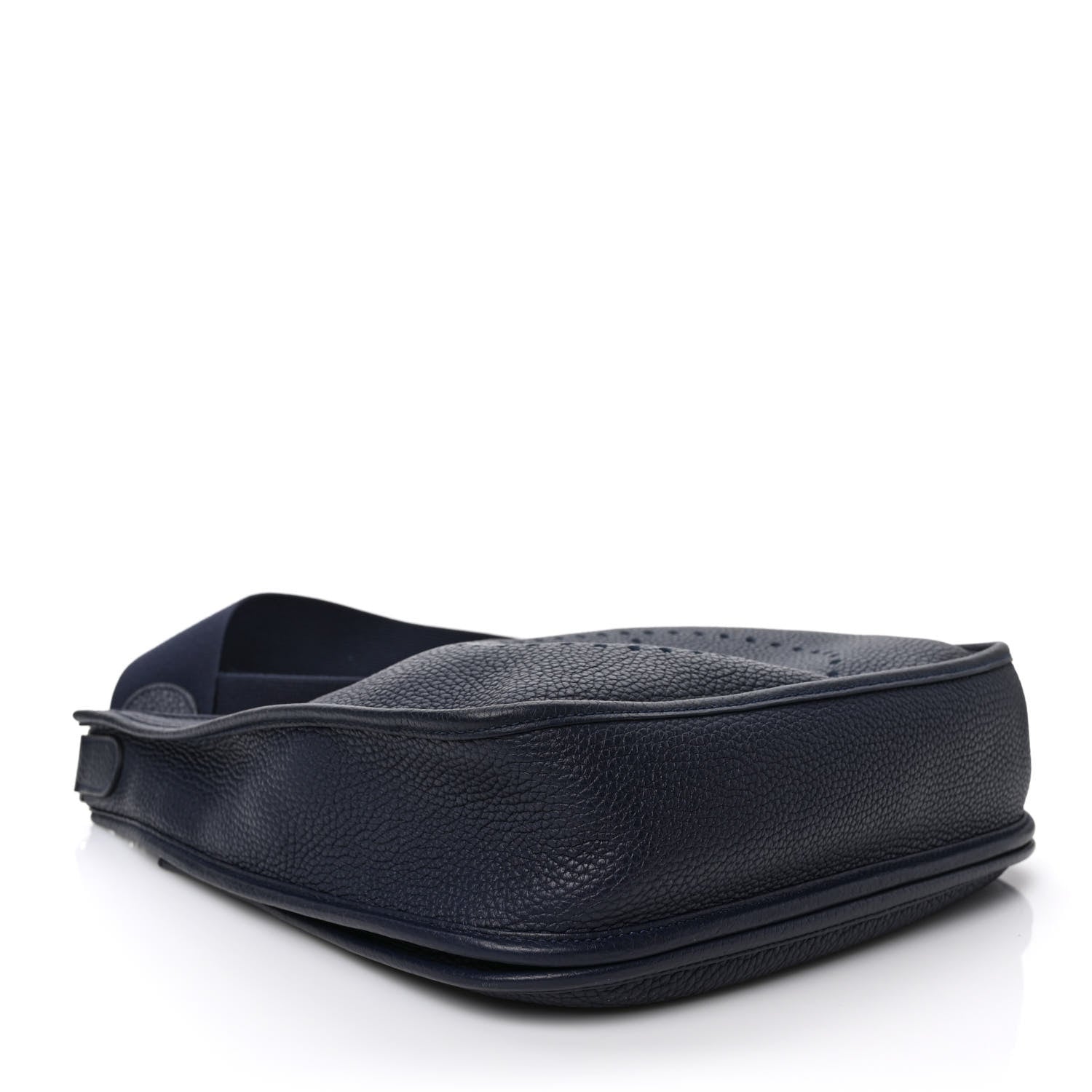 Hermes Taurillon Clemence Evelyne III PM Bleu Nuit 4 of 8