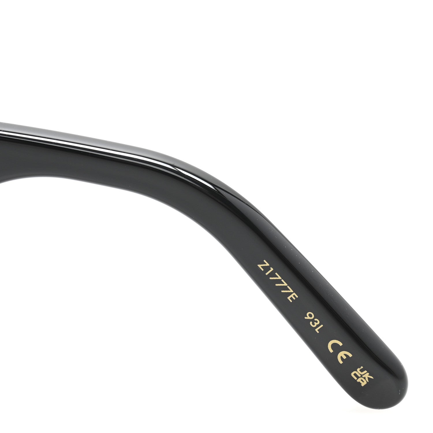 Louis Vuitton Acetate Flower Edge Round Sunglasses Z1777E Black 7 of 9