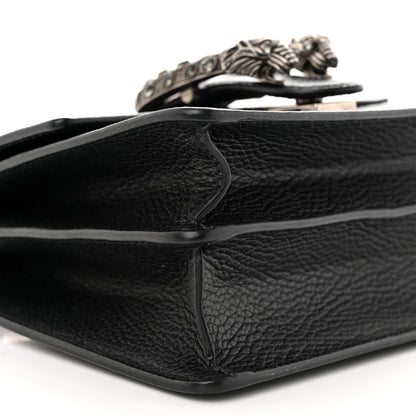 Gucci Dollar Calfskin Crystal Web Mini Dionysus Bamboo Top Handle Bag Black Black Diamond 9 of 11